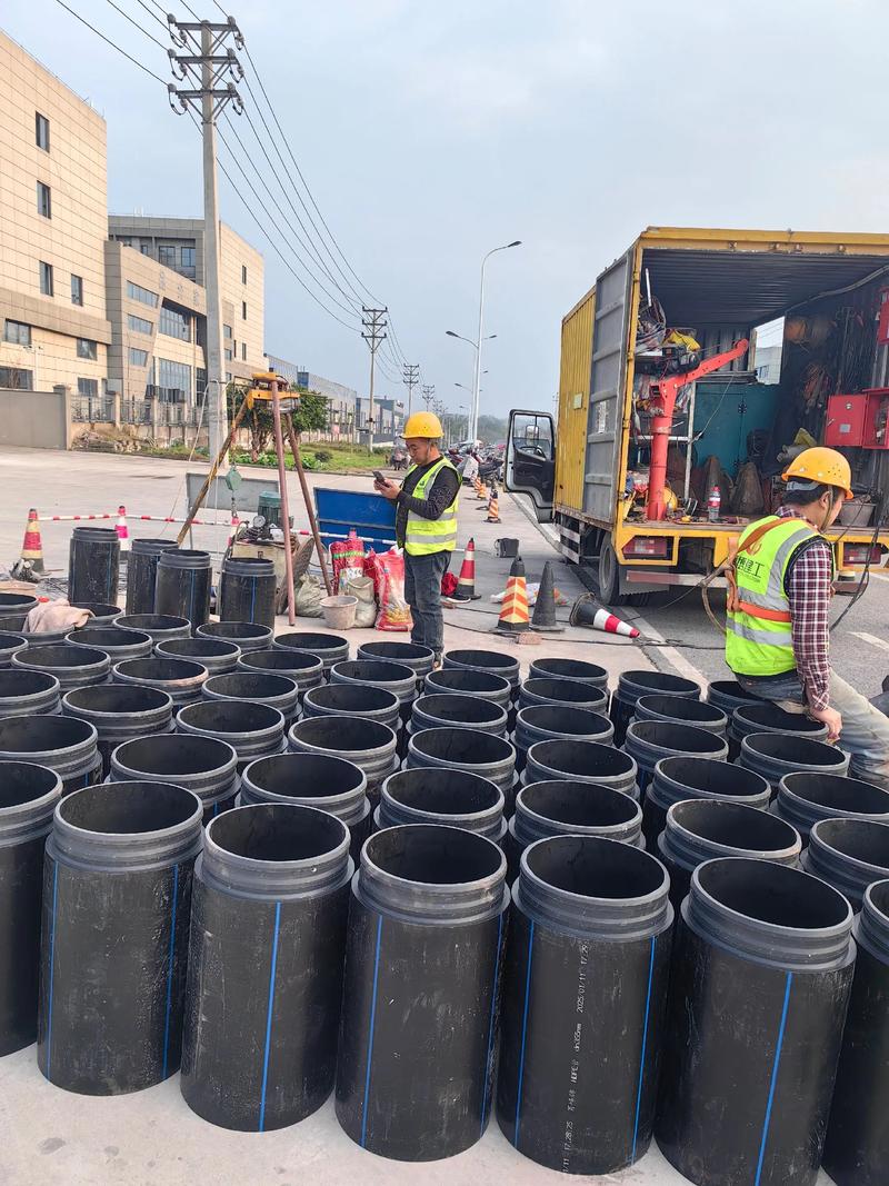 阳日镇管道短管置换