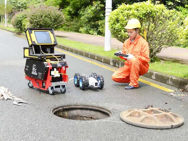 阳日镇管道机器人检测